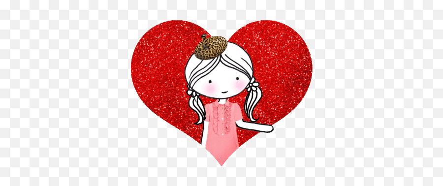 Desertroselots Of Kisses Via Giphy Love Gif Love - Gif Beautiful Heart Emoji,Kissing Animated Emoji Cute