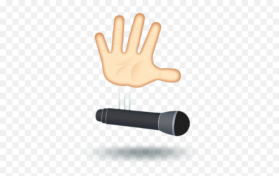 Hesel Media Marketing Agency Emoji,No Mic Emoji