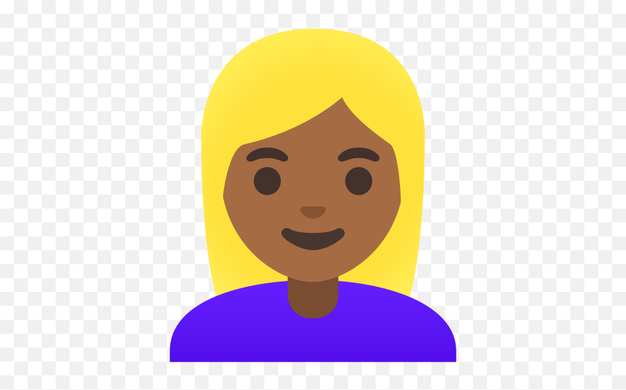 U200d Woman Medium - Dark Skin Tone Blond Hair Emoji,Rolling Laugh Emoji