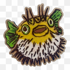 Pufferfish Pin Emoji,Got Clipped Emoji