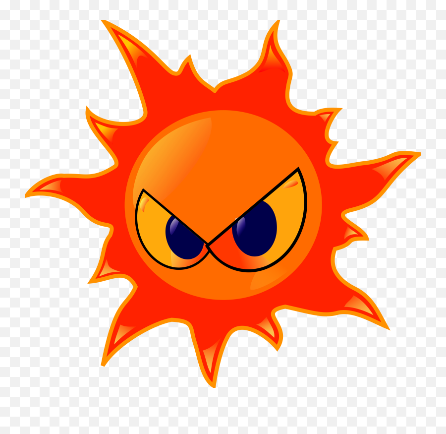 Free Pictures Smilies - 64 Images Found Sun On Fire Clipart Emoji,Angry Face Emoticons