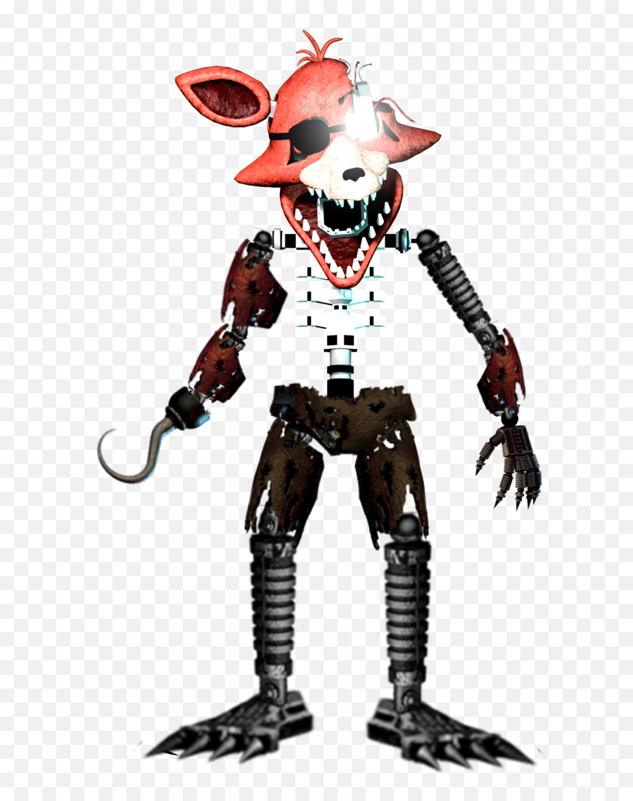 Download Nightmare Ignited Foxy - Fnaf The Joy Of Creation Emoji,Foxy Emoji