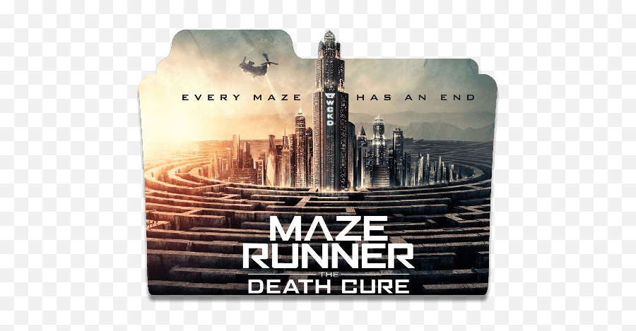 The Death Cure Maze Runner Folder Icon - Designbust Maze Runner The Death Cure Folder Icon Emoji,Runner Emoji
