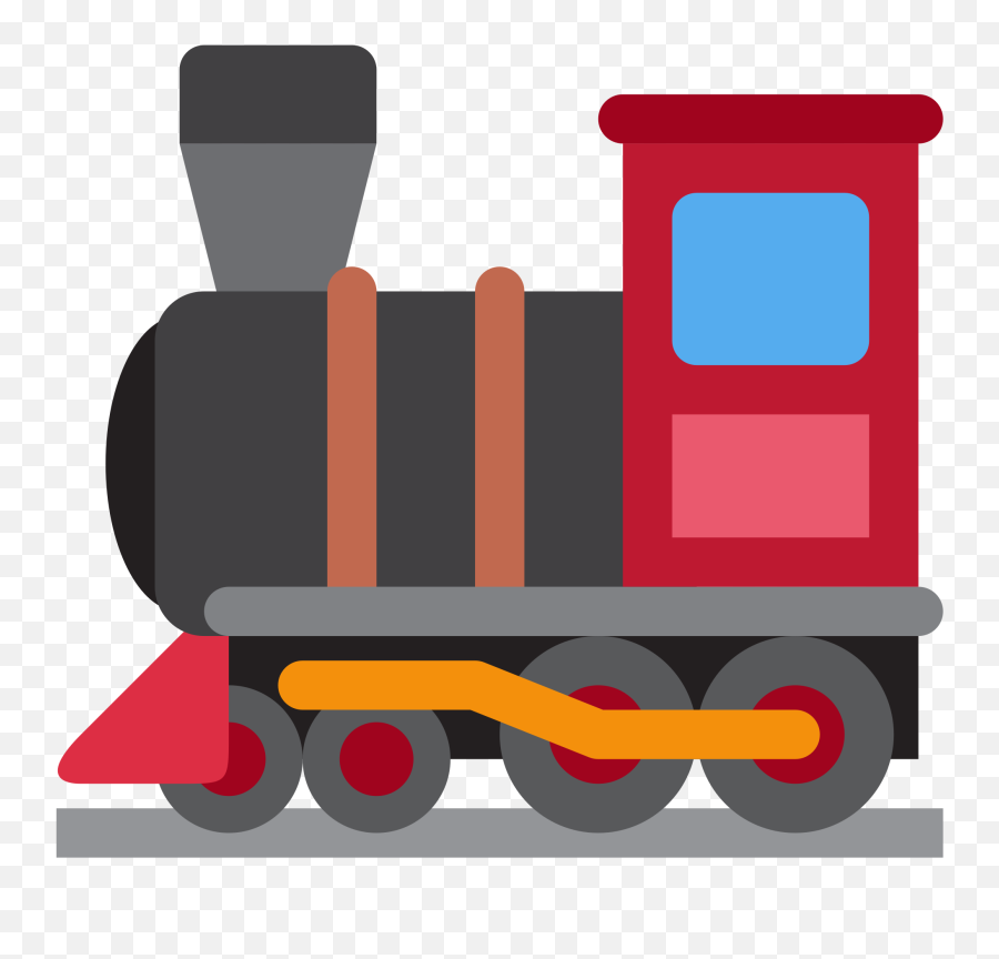 Steam Locomotive - Vector Train Icon Png Emoji,Steam Emoji Art