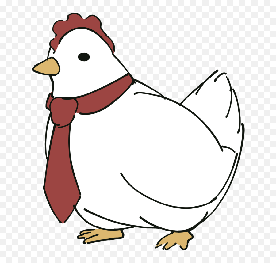 Hen Tie Gif By Jomunnafuda - Dbe6oxr Hen Tie Clipart Full Chicken With A Tie Emoji,Chicken Emoji