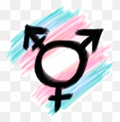 Transgender Trans Sticker - Girly Emoji,Trans Symbol Emoji