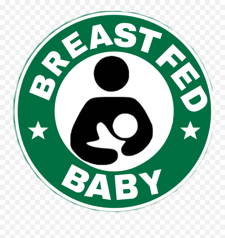 Starbucks Breastfed Sticker By Alexlynnb - Dot Emoji,Breastfeeding Emoji