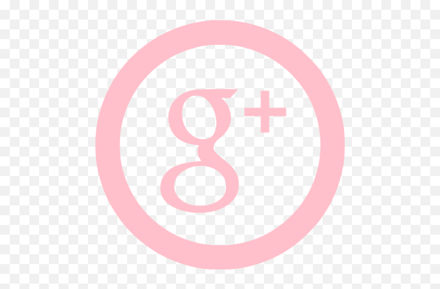 Pink Google Plus 5 Icon - Free Pink Social Icons Google Plus Emoji,Emoticons Msn Plus