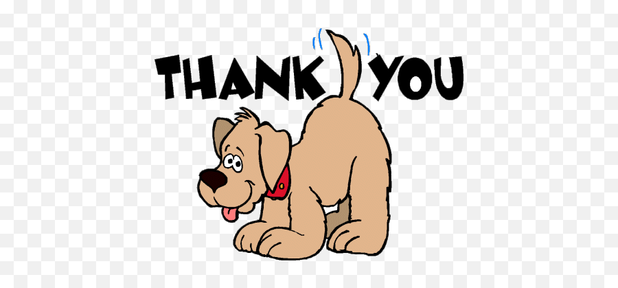 Thanks Animated - Thank You Dogs Clipart Png Emoji,Free Animated Emoticons Msn
