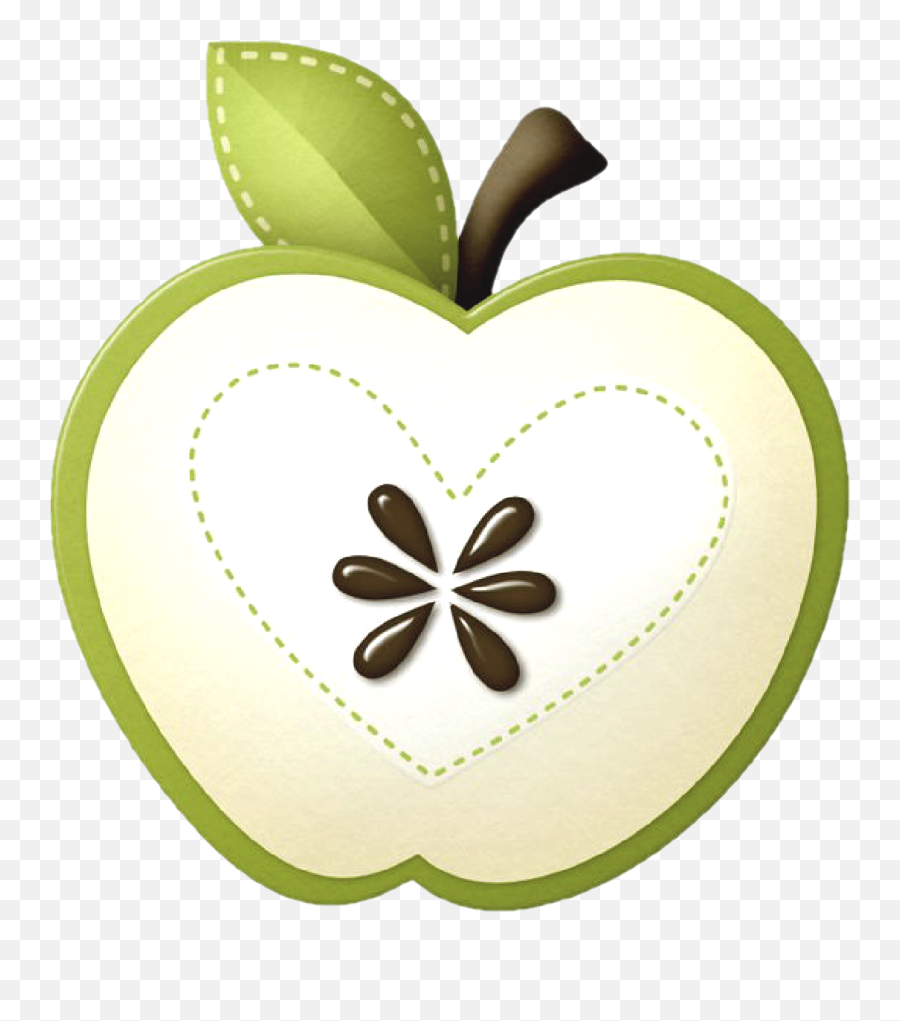 Apple Apfel Scrapbooking Sticker - Girly Emoji,Apfel Emoji