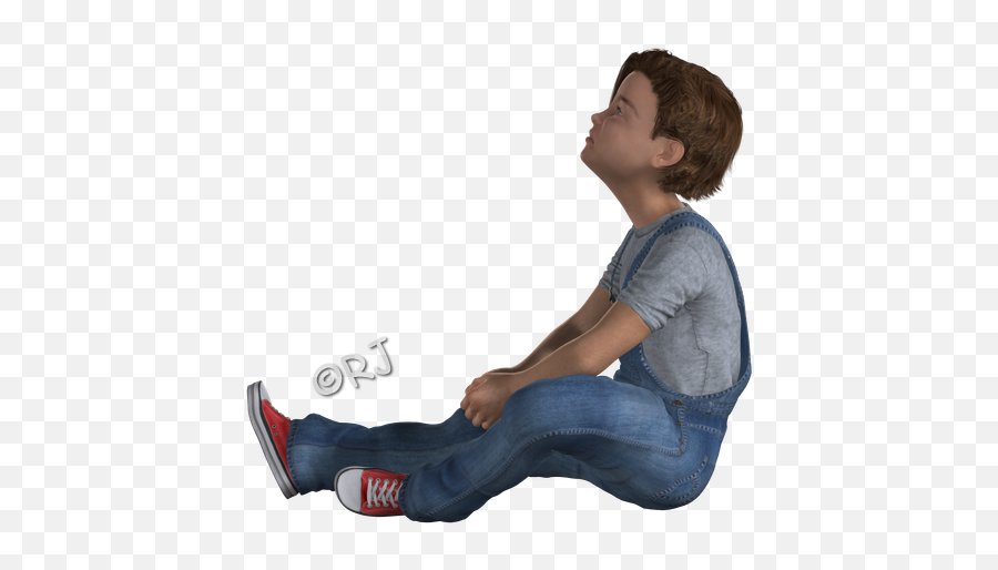 Emotional Child Emotions - Sitting Emoji,Free Pictures Of Children's Emotions