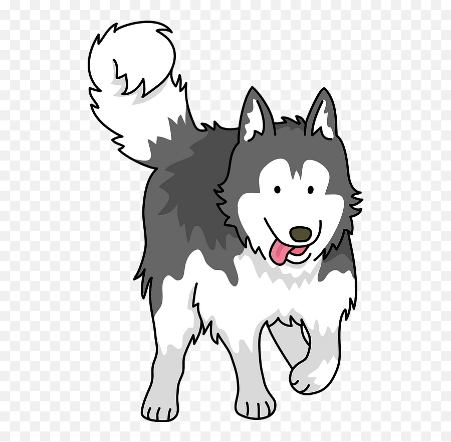 Siberian Husky Dog Clipart Free Download Transparent Png - Siberian Husky Clipart Emoji,Husky Emoji