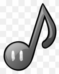 Library Of Lyric Clip Art Black And - Music Note Clipart Emoji,Emoji Song Lyrics Texts