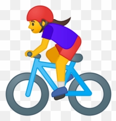 Woman Biking Emoji Meaning With - Riding Emoji,Female Emoji