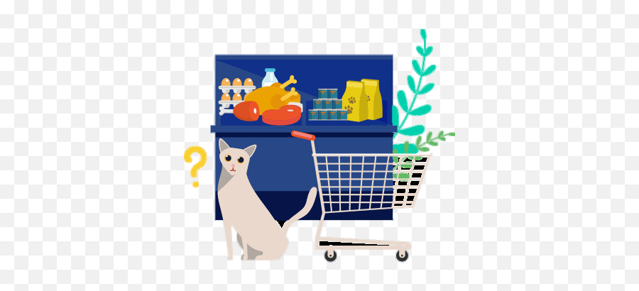 Malik - Shopping Cart Of Cat Food Png Emoji,Cat Emotion Giving Cookie