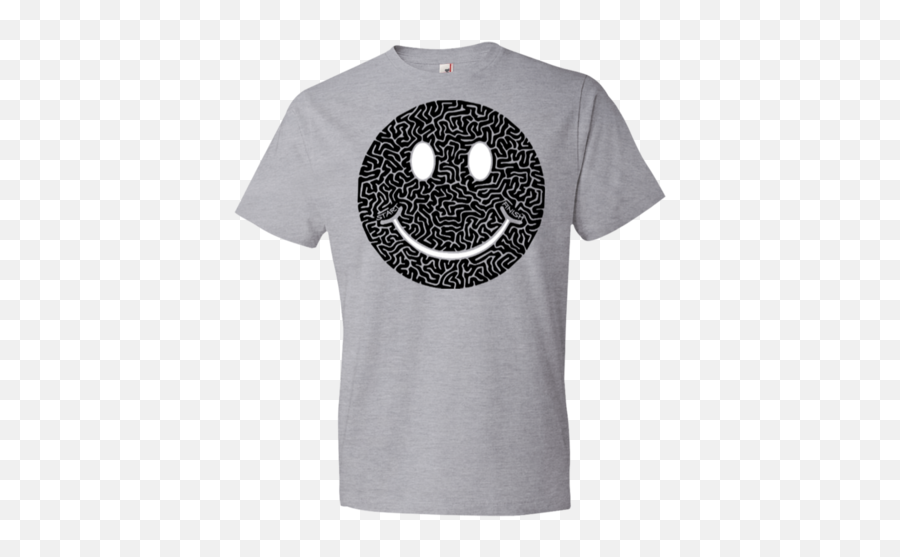 Smiley Face Maze Youth T Emoji,Emoticon Youth