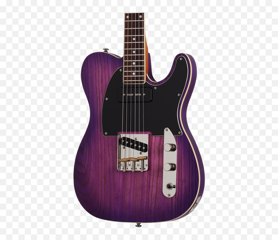 Schecter Pt Special Solid Body Electric Guitar Purple Burst Pearl - Schecter Pt Special Emoji,How To Channel Emotion In Guitar