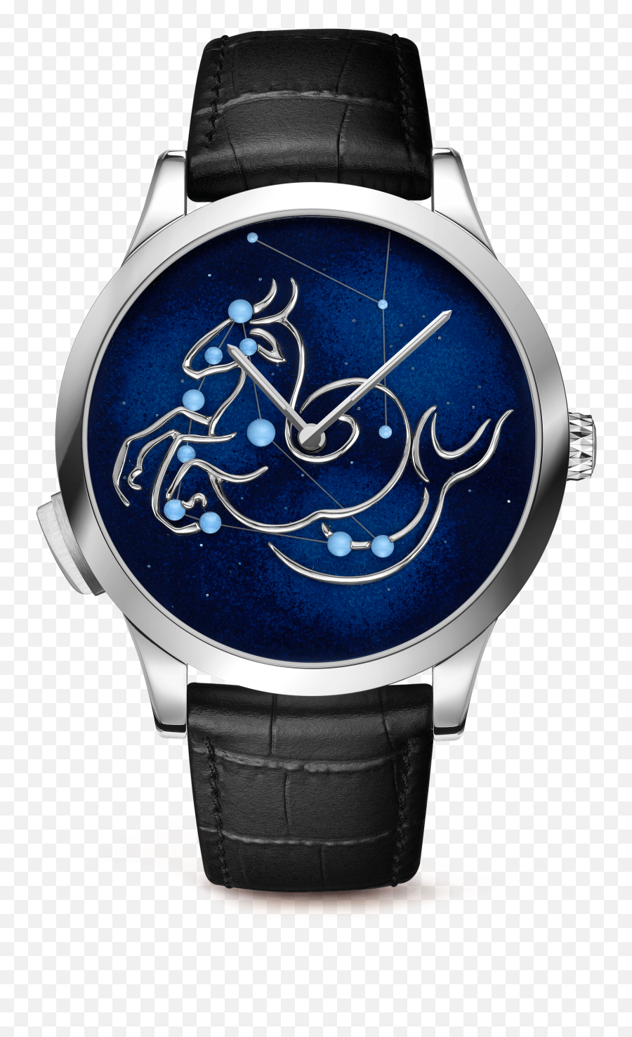 Midnight Zodiac Lumineux Capricorn Watch - Van Cleef Arpels Aquarius Emoji,Emotion Dial