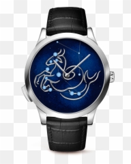 Midnight Zodiac Lumineux Capricorn Watch - Van Cleef Arpels Aquarius Emoji,Emotion Dial