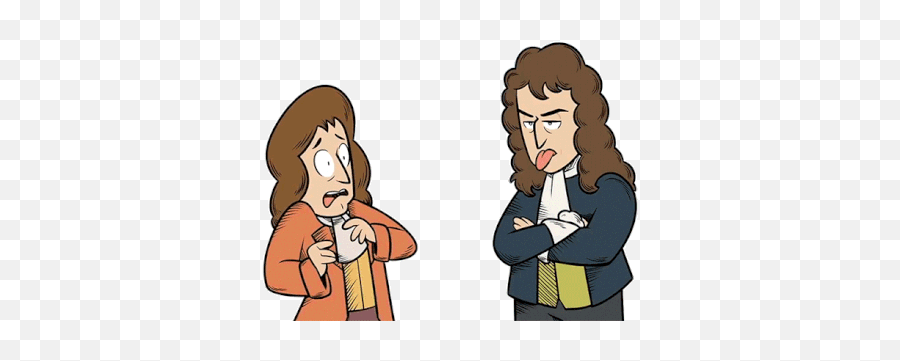 Sacar La Lengua Isaac Newton Sticker - Isaac Newton Animado Gif Emoji,Emojis Sacando La Lengua