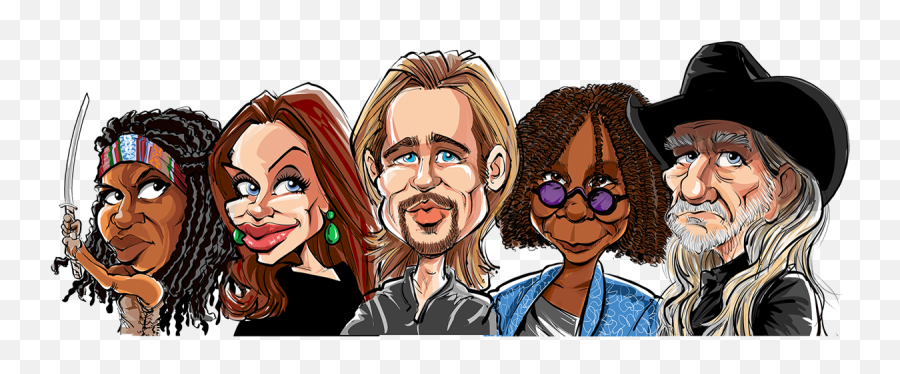 Digital Caricatures - Sharing Emoji,20 Characture Emotions
