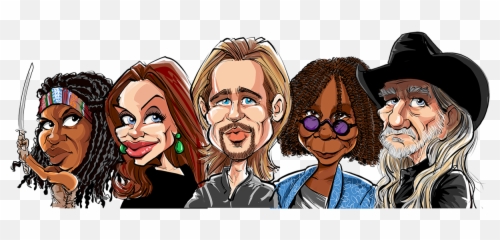 Digital Caricatures - Sharing Emoji,20 Characture Emotions