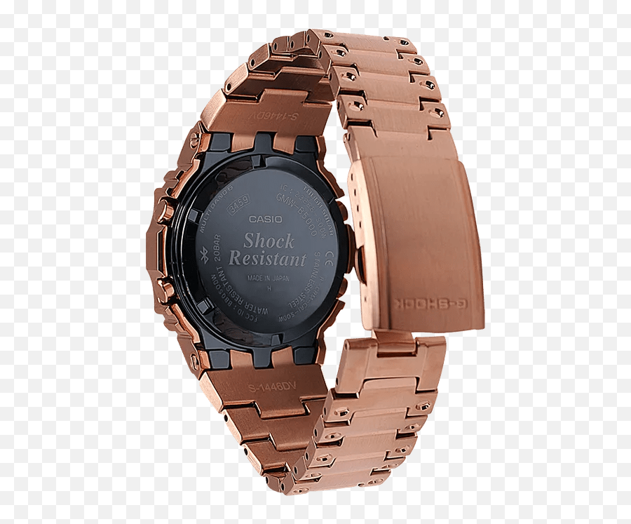 G - Shock Digital Rose Gold Allmetal Solar Menu0027s Watch Gmwb5000gd 4 Emoji,Rose Emotion Photo Settings