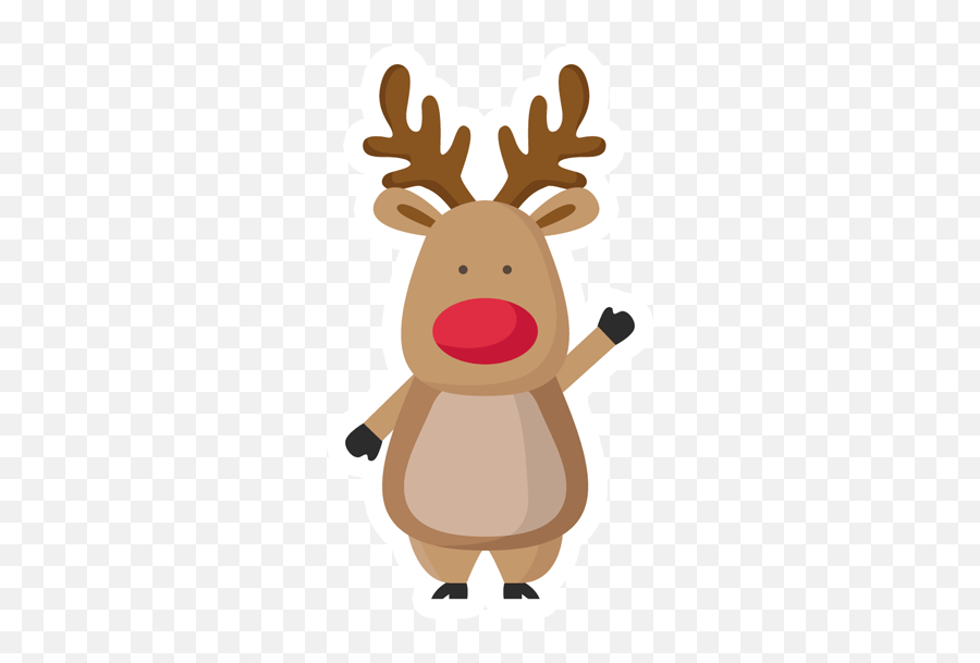 Red Nosed Reindeer Png Download Image Emoji,Rudolf Red Nose Emoji