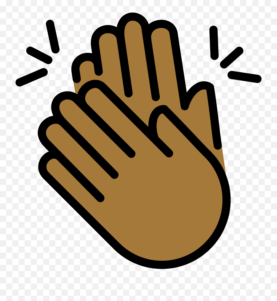 Clapping Hands Emoji Clipart - Clapping Hand Emote,Clap Hands Emoji