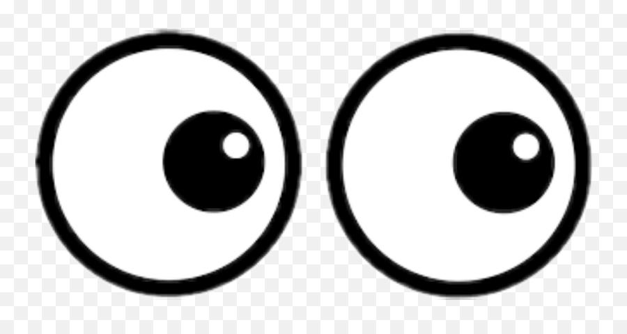 Eye Eyes Eyeballs Looking Peeping - Dot Emoji,Peeping Emoji