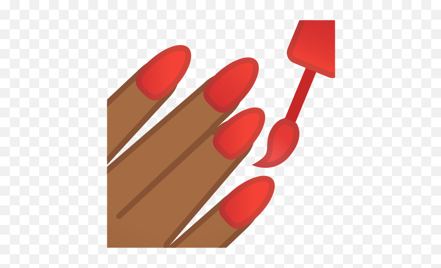 Nail Polish Emoji With Medium - Dark Skin Tone Meaning,Lgg5 Bear Emoji Gone