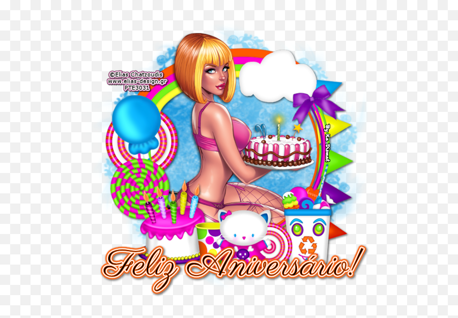 Candy Party Ftu - Com Snagsextras Ftu Art E Tutos Emoji,Emotion Bears Pfd