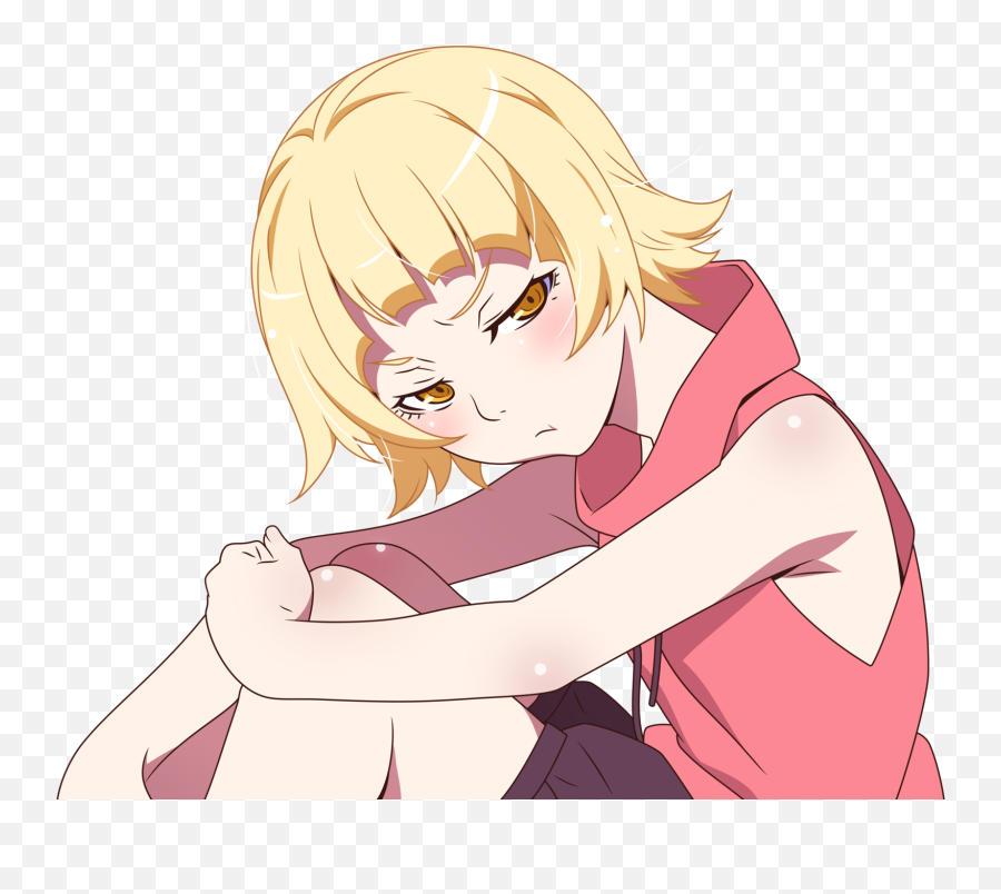 A Review Of The Kizumonogatari Trilogy Sakura Sunrise Emoji,Yui K-on Emotions