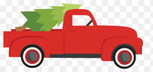 Clip Art Car Christmas Graphics Pickup Truck Christmas Day - Transparent Red Truck Clipart Emoji,Pickup Truck Emoji