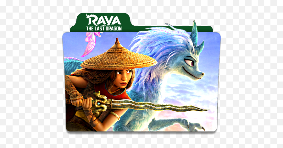 Raya And The Last Dragon 2021 Folder Icon - Designbust Emoji,Got Dragon Emoji