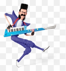 Balthazar Bratt - Minions Balthazar Bratt Keytar Emoji,Minion Emotions