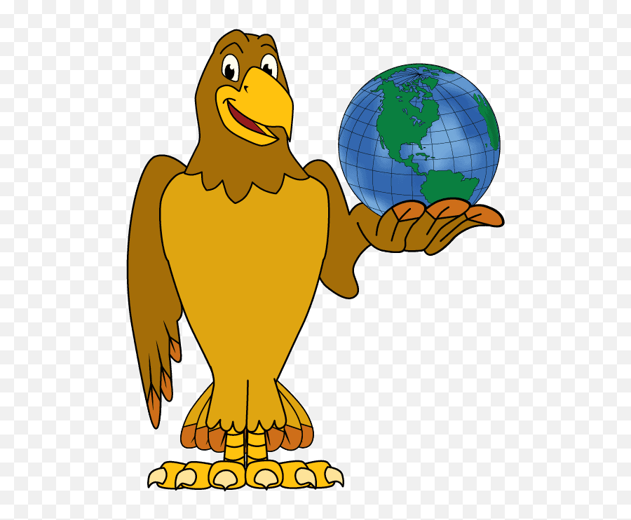 Earth Day Mascots - Mascot Junction Emoji,Hawk Emojio