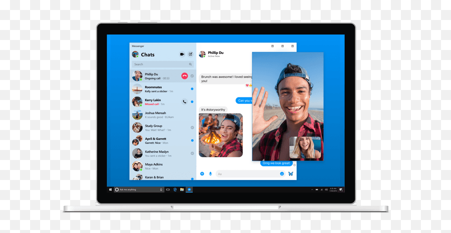 Facebook Messenger Obtendrá Aplicaciones De Escritorio Co - Messenger Design Desktop App Emoji,Messenger Emoji
