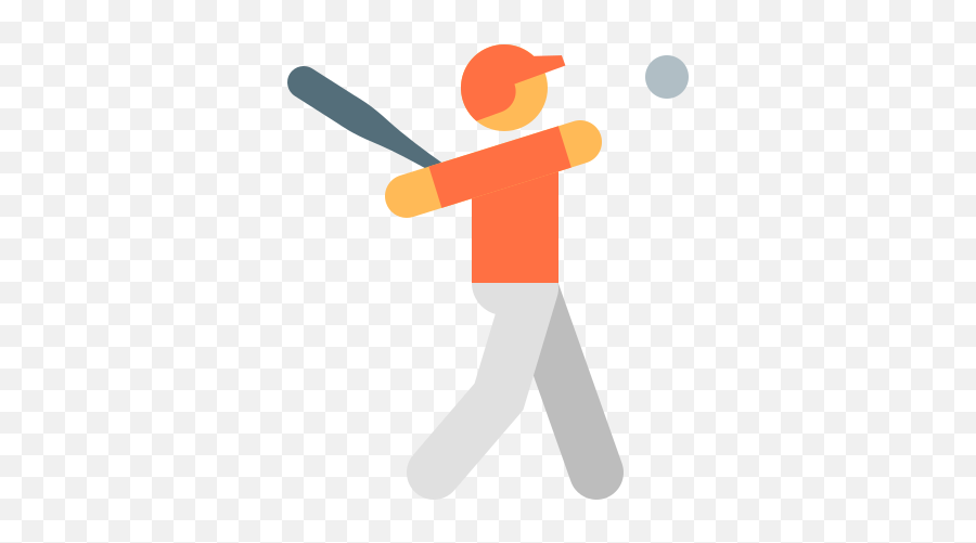 Baseball Player Icon In Color Style Emoji,3d Golf Emoji Pictures