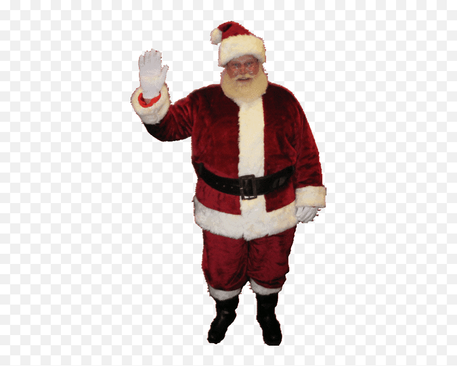 Top Santa Tell Me Stickers For Android U0026 Ios Gfycat - Santa Claus Real Gif Emoji,Black Santa Emoji