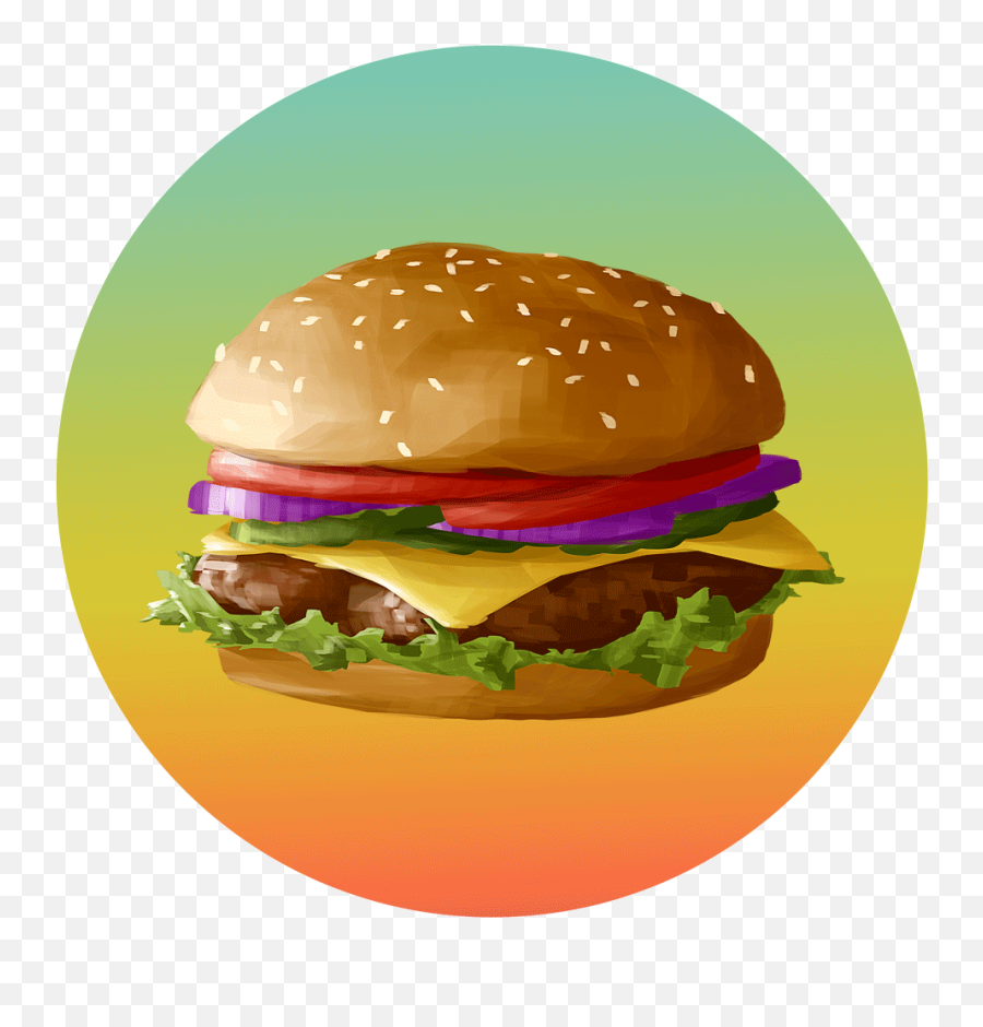 Hamburger Clipart Chicken Burger - Animated Transparent Burger Gif Emoji,Burger Emoji Png