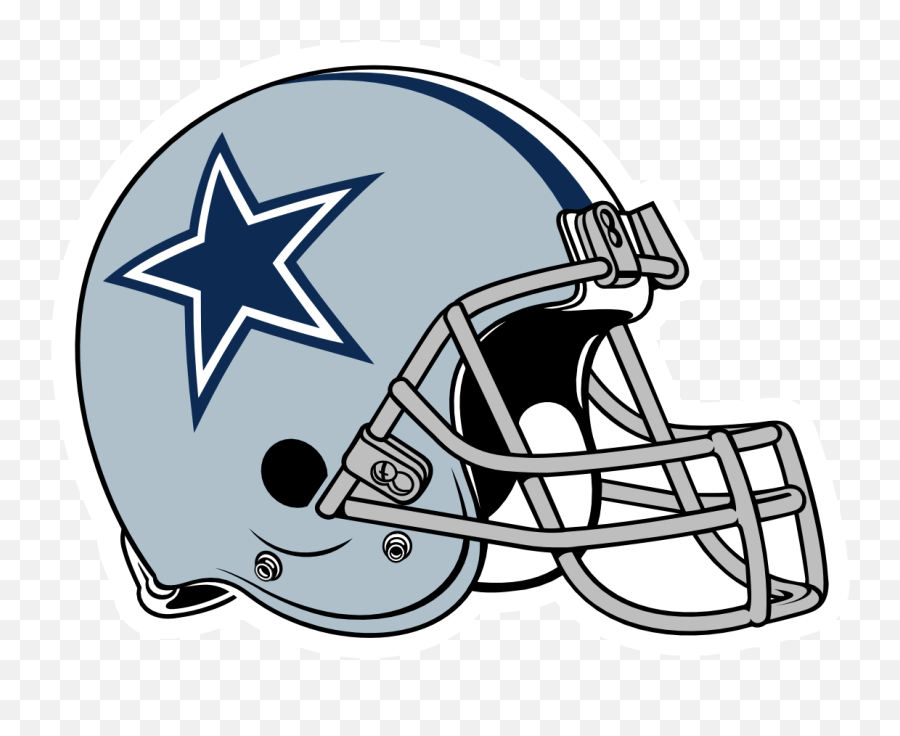 Dallas Cowboys Helmet Clipart At Free - Dallas Cowboys Helmet Logo Emoji,Dallas Cowboys Emoji