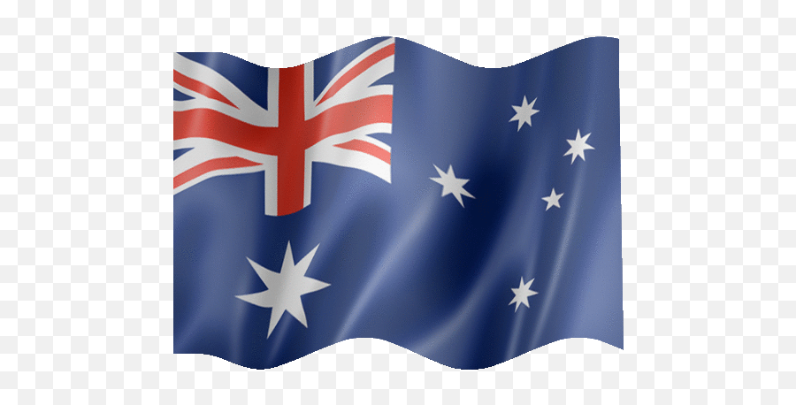 Australian Flag Animation 1 - Moving Australia Flag Gif Emoji,Australian Flag Emoji