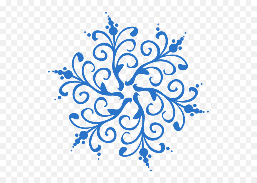 Snowflake Clipart Background - Motif Png Download Full Decorative Emoji,Snowflake And Snowman Emoji
