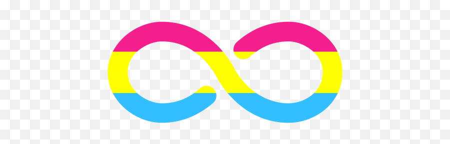 Pansexual Infinity Stripe Flat - Transparent Png U0026 Svg Pansexual Png Emoji,Pansexual Symbol Emoji