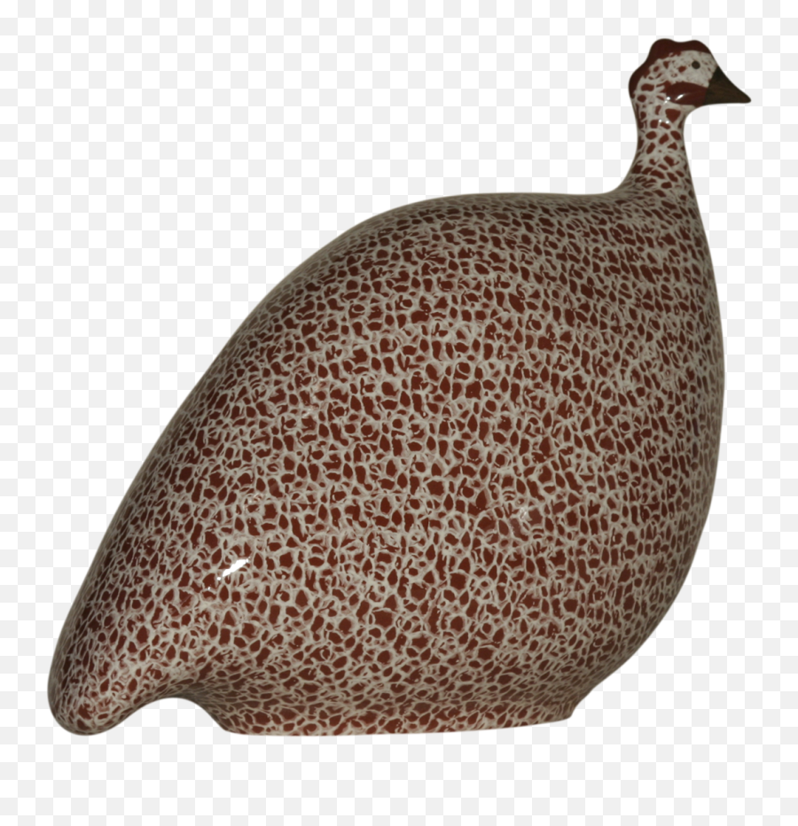 Ceramique De Lussan Burgundy With White Mottling Guinea Hen Emoji,Accessible With Durr Emoji In Pizza Pit