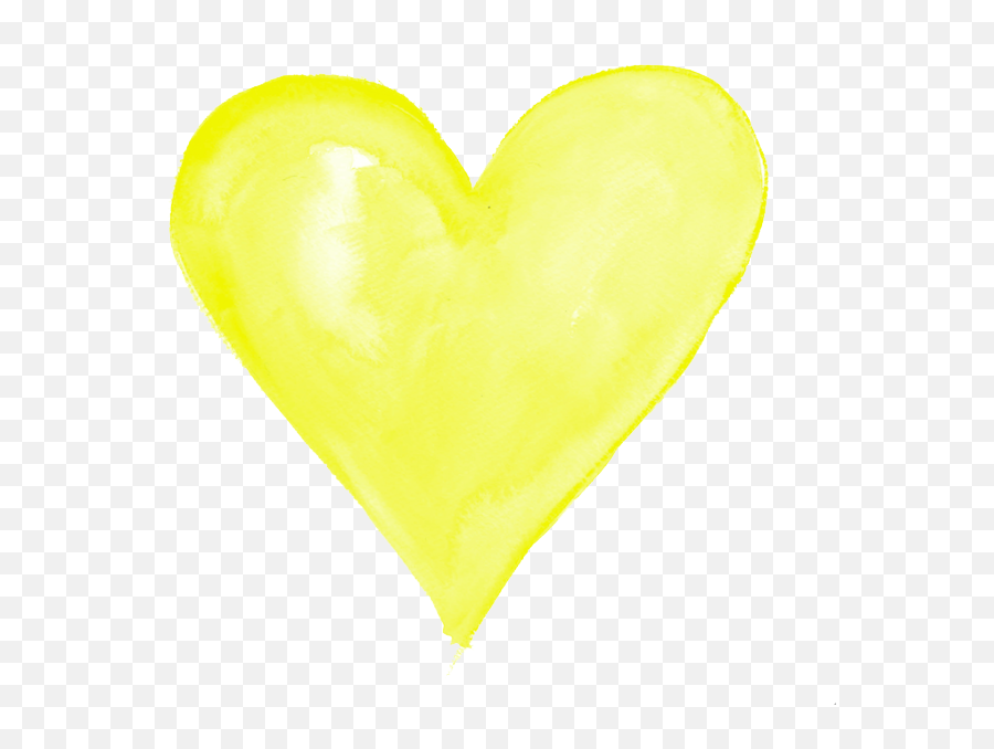Heart Clipart Yellow - Yellow Love Emoji Png Transparent Png Lovely,Japanese Love Emoticons