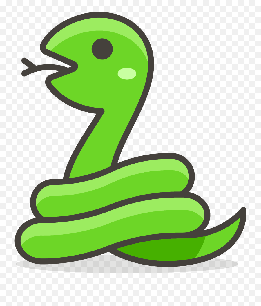 Snake Emoji Clipart Free Download Transparent Png Creazilla - Transparent Snake Emoji Png,Lion Emoji