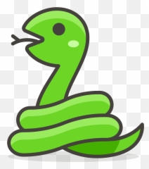 Snake Emoji Clipart Free Download Transparent Png Creazilla - Transparent Snake Emoji Png,Lion Emoji