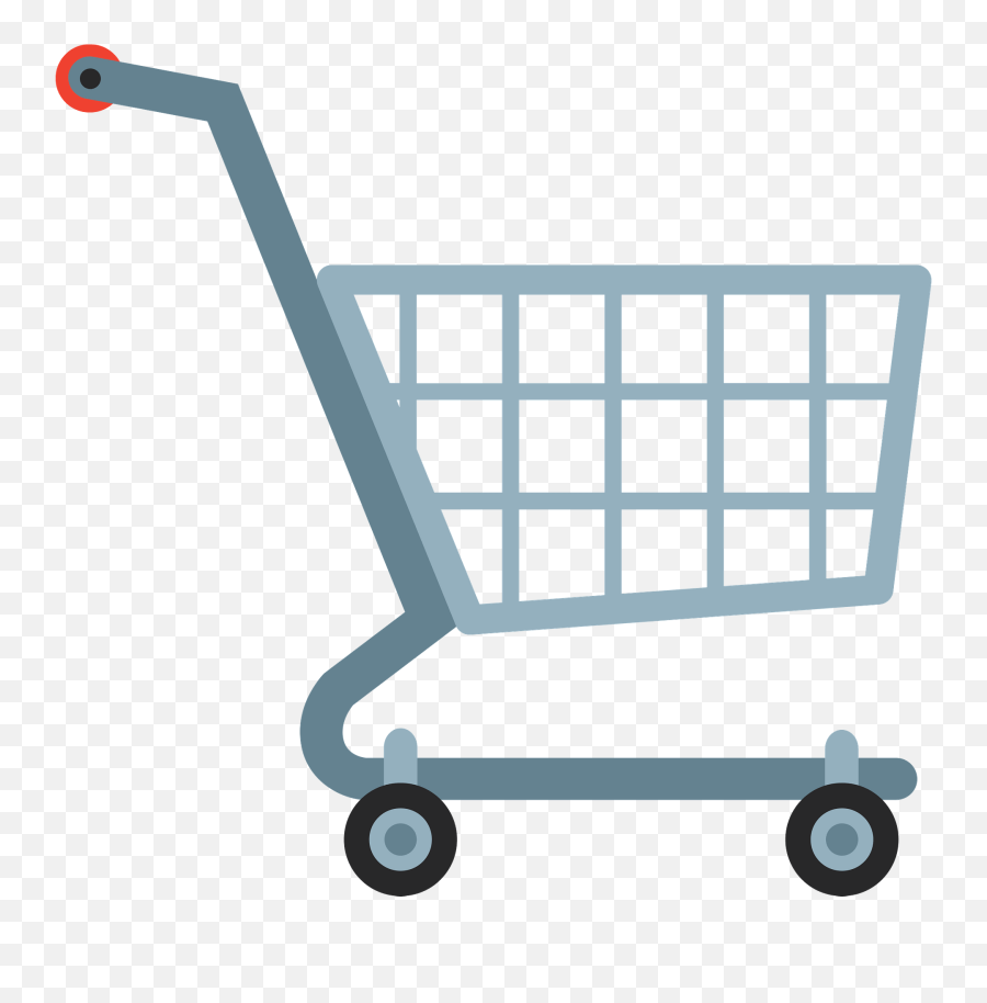 Shopping Cart Clipart - Shopping Trolley Logo Png Emoji,Grocery Cart Emoji